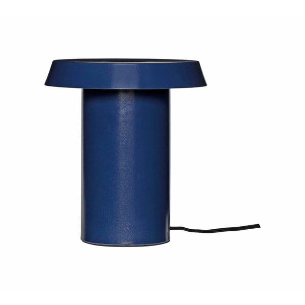 Lampada da tavolo in metallo blu Keen - Hübsch