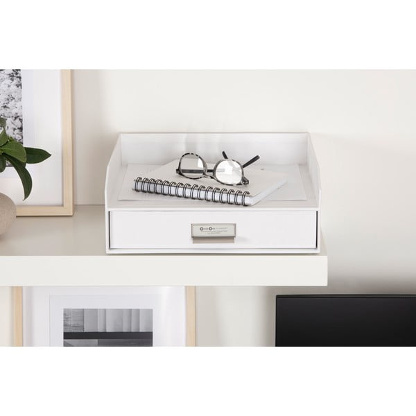 Organizzatore di documenti in cartone con cassetto Walter - Bigso Box of Sweden-image-1