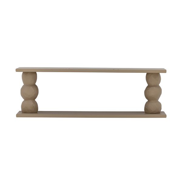Mensola di colore naturale con ripiani multipli 80 cm Solan – Bloomingville-image-2