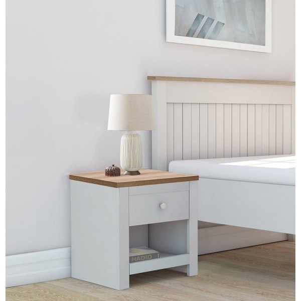 Comodino bianco Emerald - Støraa-image-1