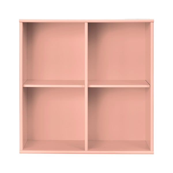 Libreria rosa da appendere 140x140x27 cm Mistral – Hammel Furniture-image-1