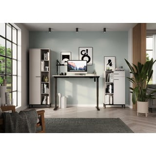 Libreria color crema 64x190x34 cm Rovigo – Germania