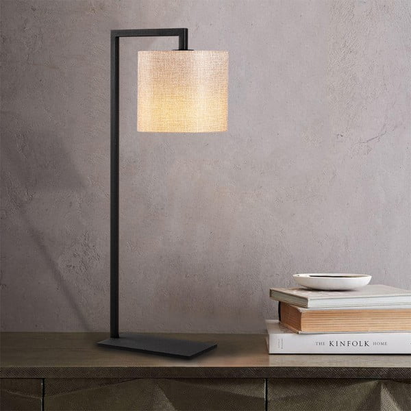 Lampada da tavolo nera e beige Profil - Opviq lights-image-4