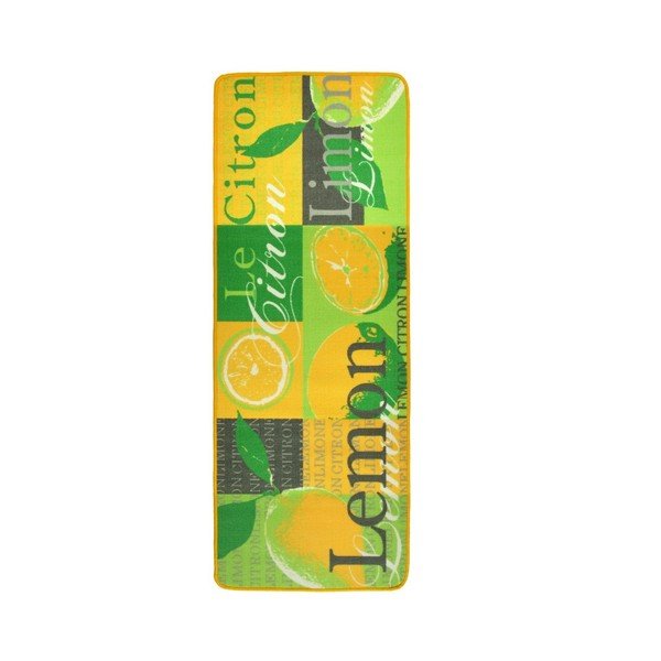 Runner da cucina giallo-verde , 67 x 180 cm Lemon - Hanse Home