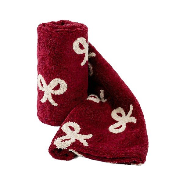 Coperta rossa/beige in micropile a tema natalizio 150x200 cm XMAS – Tiseco Home Studio-image-2