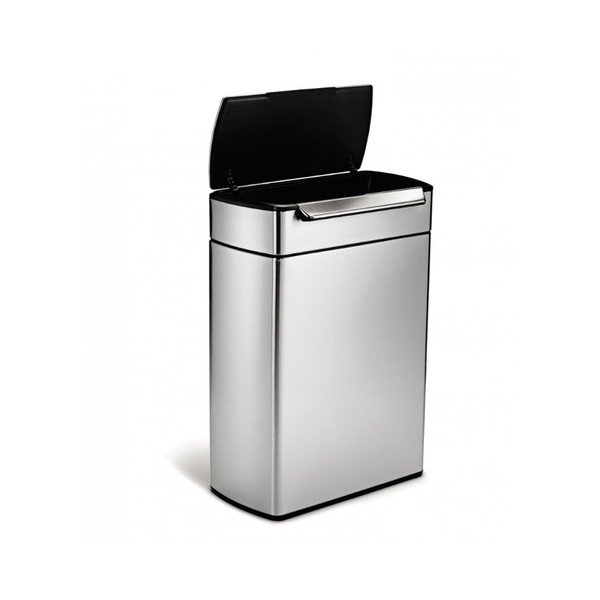Bidone in acciaio per rifiuti differenziati 48 l Dual - simplehuman-image-4