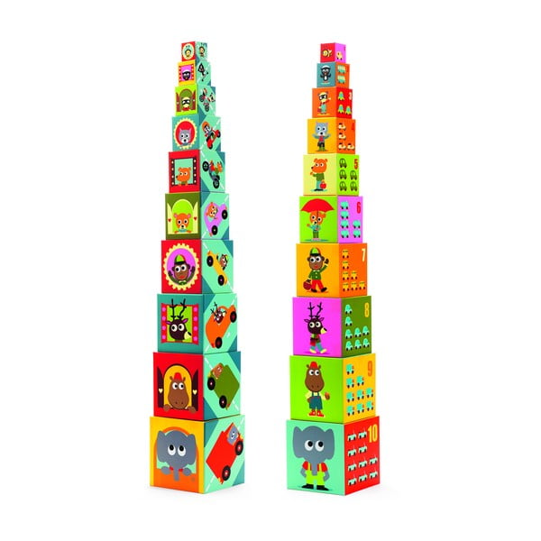 Torre box Mezzi di trasporto - Djeco-image-1