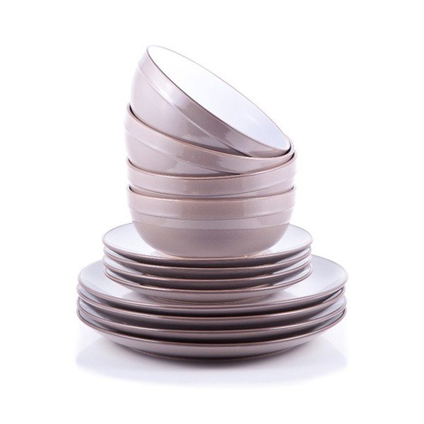 Porcelánový set Mink, 12 ks