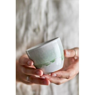 Tazza in gres verde chiaro 195 ml Paula - Bloomingville
