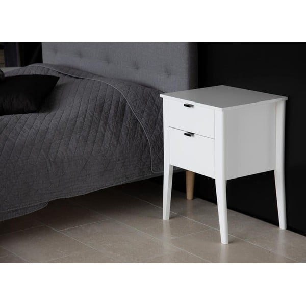 Comodino bianco Sleepy - Actona-image-1