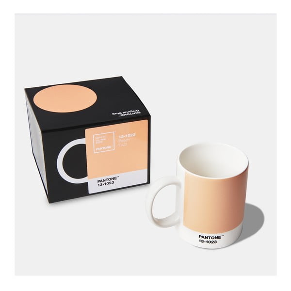 Tazza in ceramica arancione 375 ml Peach Fuzz 13-1023 - Pantone-image-3