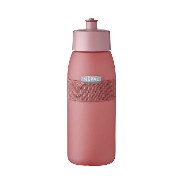 Bottiglia rosso chiaro in plastica 500 ml Ellipse – Mepal