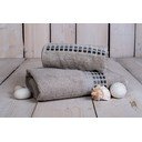 Asciugamano in cotone grigio 100x50 cm Darwin - My House