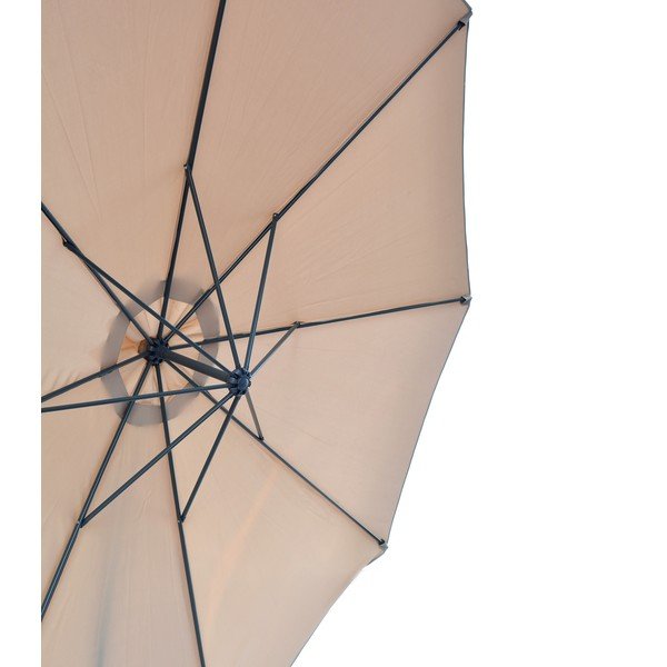 Ombrellone beige ø 350 cm - Rojaplast-image-1