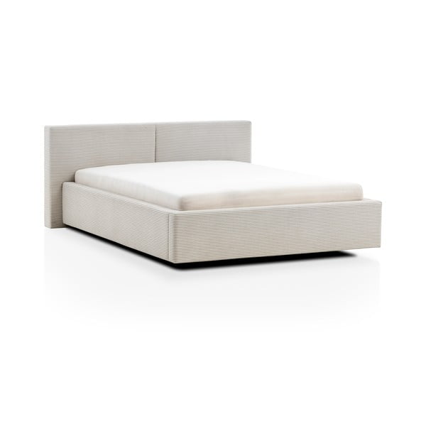 Letto matrimoniale beige 180x200 cm Cube – Meise Möbel