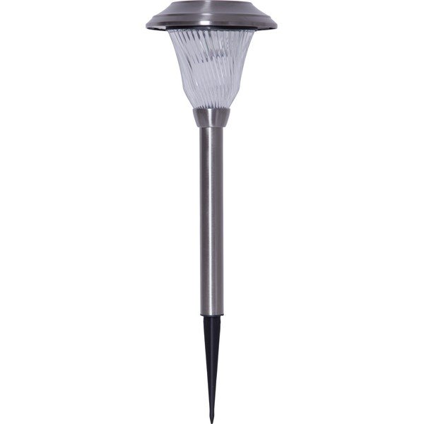 Lampada da giardino a LED solare in acciaio inox, altezza 41 cm Barcelona - Star Trading-image-2