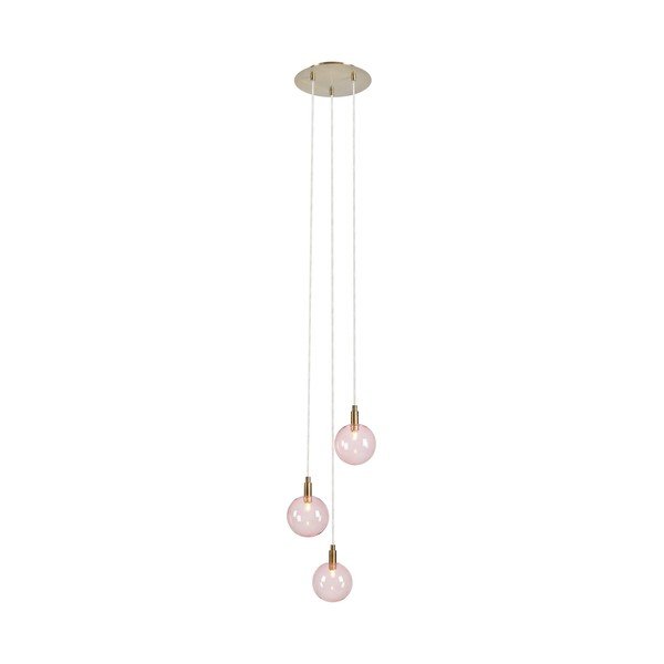 Apparecchio a sospensione rosa Uno Pendant 3L - Markslöjd