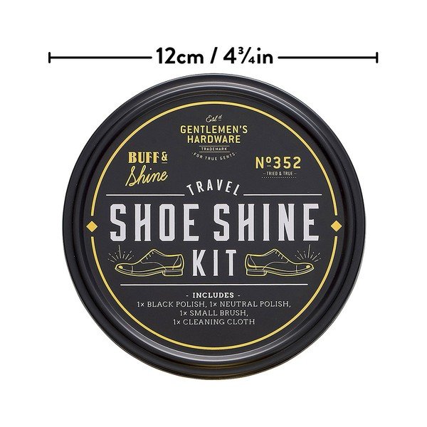 Kit per la pulizia delle scarpe da viaggio di Gentlemen's Hardware - Gentlemen's Hardware-image-4