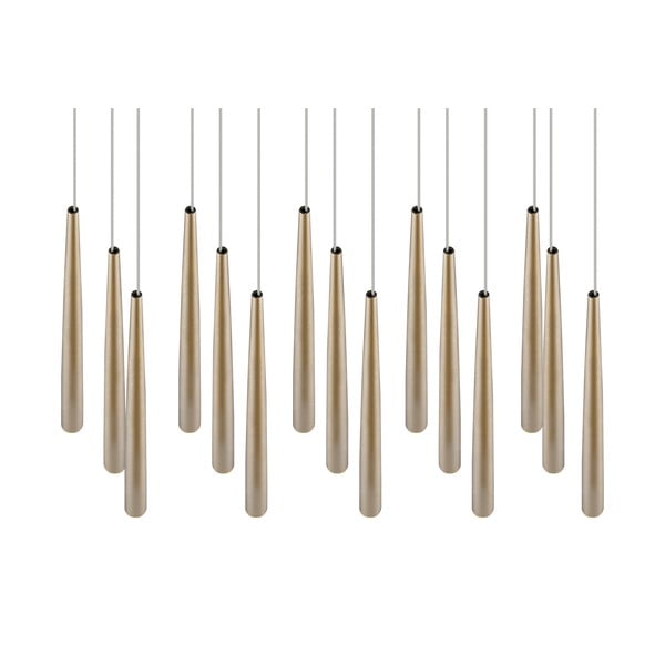 Lampadario LED dorato Cala – Trio Select-image-2