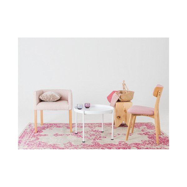 Tavolino bianco Custom Form Hanna, ⌀ 60 cm - CustomForm-image-4