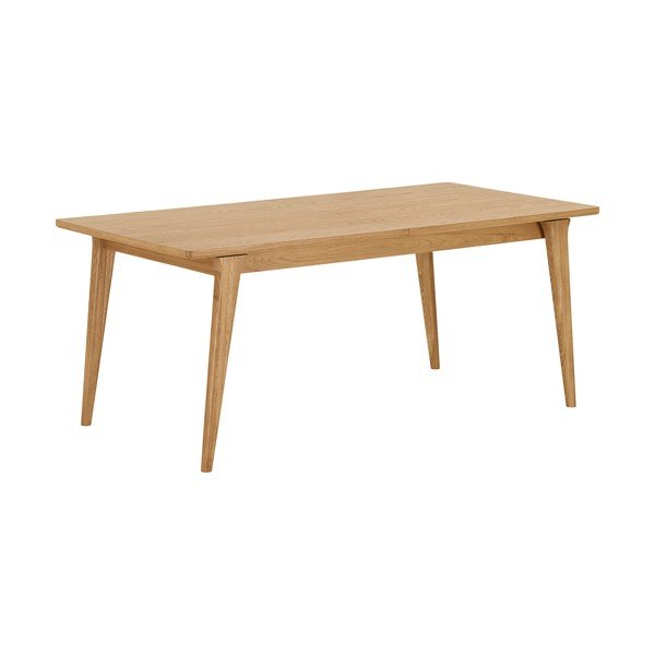 Tavolo da pranzo con effetto rovere allungabile con estensione 90x180 cm Darwin – House Nordic