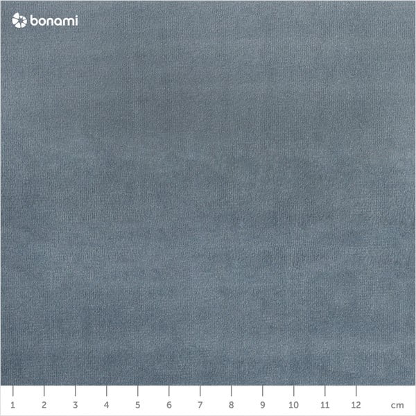 Letto matrimoniale imbottito azzurro con griglia 160x200 cm Akela - Makamii-image-1