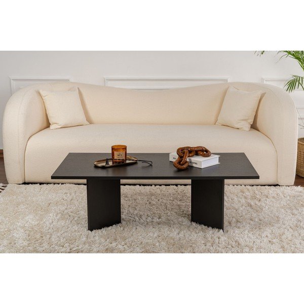 Tavolino da salotto nero opaco 60x119 cm Sabin – Kalune Design-image-4