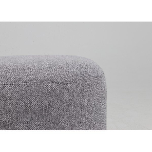 Pouf grigio , ø 42 cm Harry - Tenzo-image-4