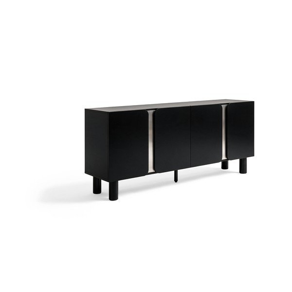 Armadietto nero 180x75x40 cm Toledo – MOME-image-2