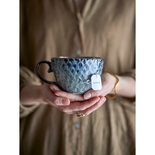 Tazzine in set grigie in ceramica 4 pz 365 ml Katrina – Bloomingville-image-2