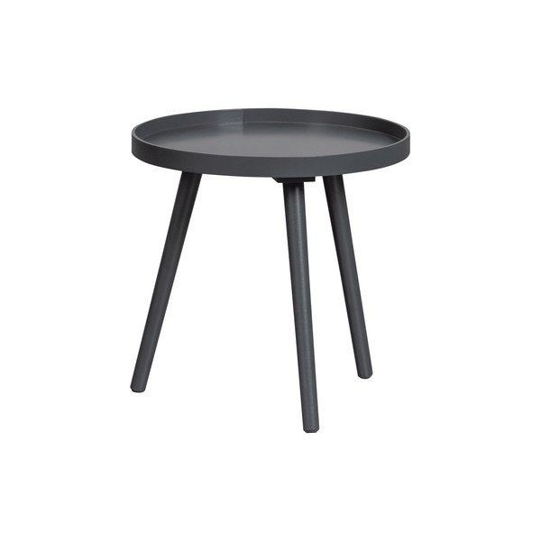 Tavolino grigio scuro , ø 41 cm Sasha - WOOOD-image-2