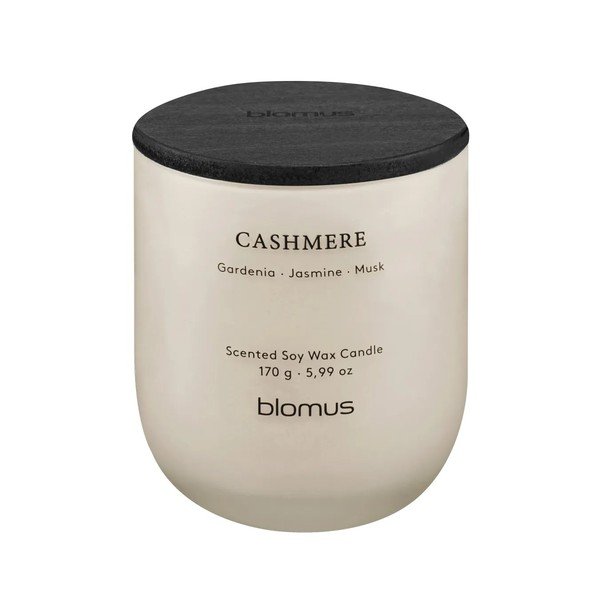 Candela in cera di soia profumata tempo di combustione 35 h Tuoksu Cashmere – Blomus-image-4
