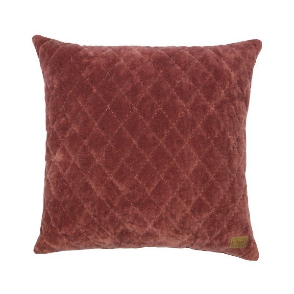 Tmavě červený polštář BePureHome Cuddle