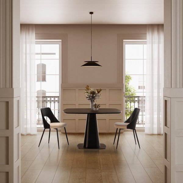 Tavolo da pranzo 120x120 cm Etel – MOME-image-1