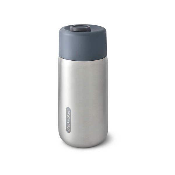 Tazza termica argentata in acciaio inox 340 ml – Black + Blum