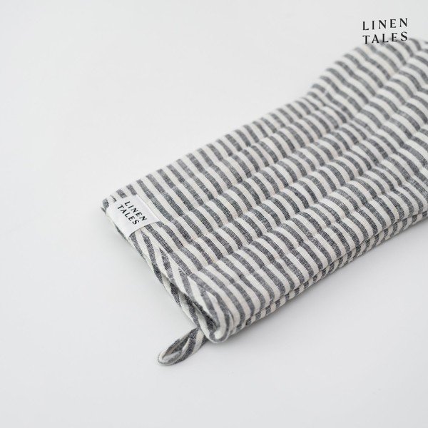 Presina in lino Thin Black Stripes - Linen Tales-image-3