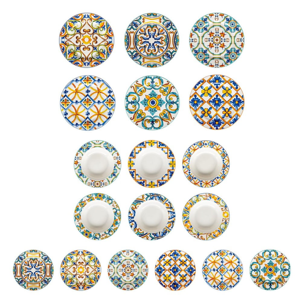 Set da pranzo 18 pz Medicea – Brandani | Set di piatti e stoviglie