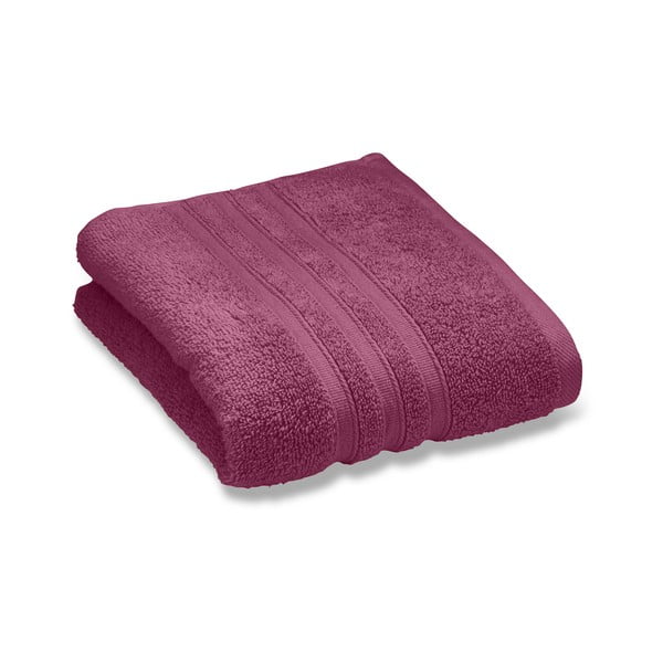 Asciugamano tipo terry rosa scuro in cotone 90x140 cm Zero Twist – Catherine Lansfield
