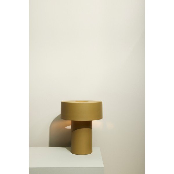 Lampada da tavolo cachi (altezza 37 cm) Aki - Hübsch-image-4