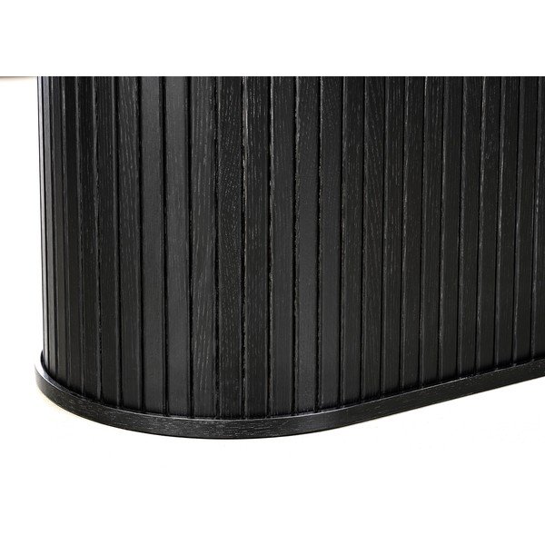 Tavolo da pranzo con effetto rovere allungabile con estensione 95x180 cm Nola – Unique Furniture-image-4