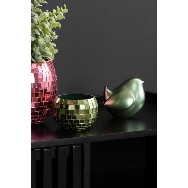 Statua in poliresina (altezza 10 cm) Fat Bird - PT LIVING-image-1