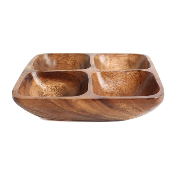 Ciotola di legno marrone Kora - Premier Housewares-image-1