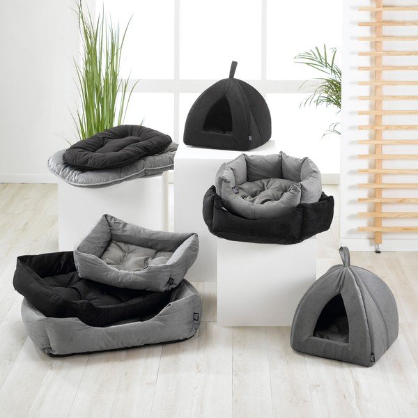 Cuccia nera ø 60 cm - Love Story-image-2