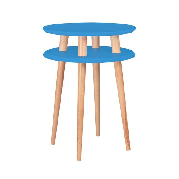 Tavolino Ufo blu, ⌀ 45 cm - Ragaba