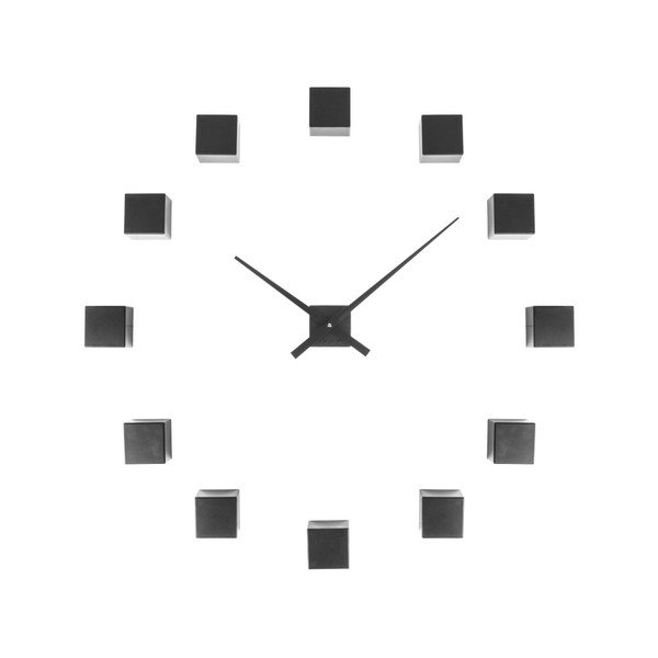 Orologio da parete nero fai da te - Karlsson