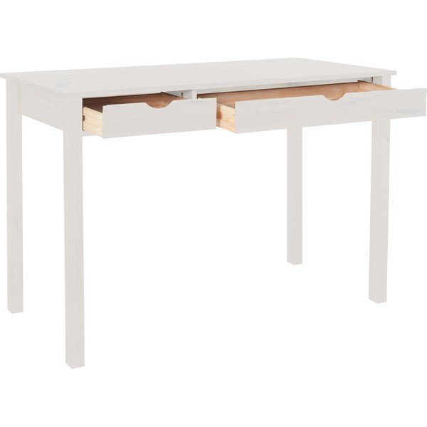 Tavolo da lavoro in legno di pino bianco, lunghezza 100 cm Gava - Støraa-image-1