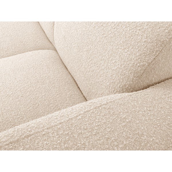 Divano angolare beige in tessuto bouclé (angolo destro) Molino - Micadoni Home-image-1