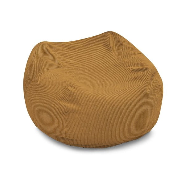 Puof a sacco color senape Voltaire – Bobochic Paris-image-4