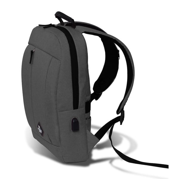 Zaino grigio con porta USB My Valice GALAXY Smart Bag - Myvalice-image-2