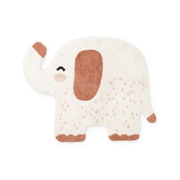Tappeto per bambini marrone/color crema in cotone lavabile/tessuto a mano 95x120 cm Snuggle Emmi – Hanse Home